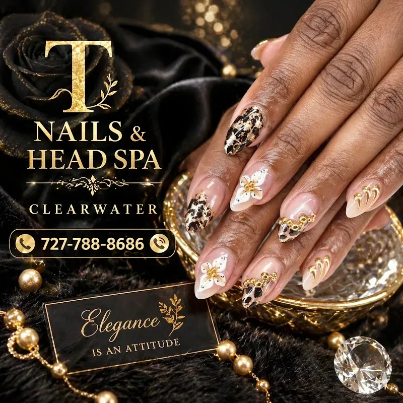 T NAILS & HEAD SPA Clearwater — Nail salon in Clearwater